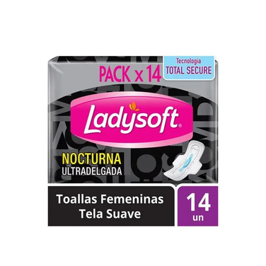 Super El Trebol Ladysoft Ultra Delgada Suave Con Alas Nocturna 14