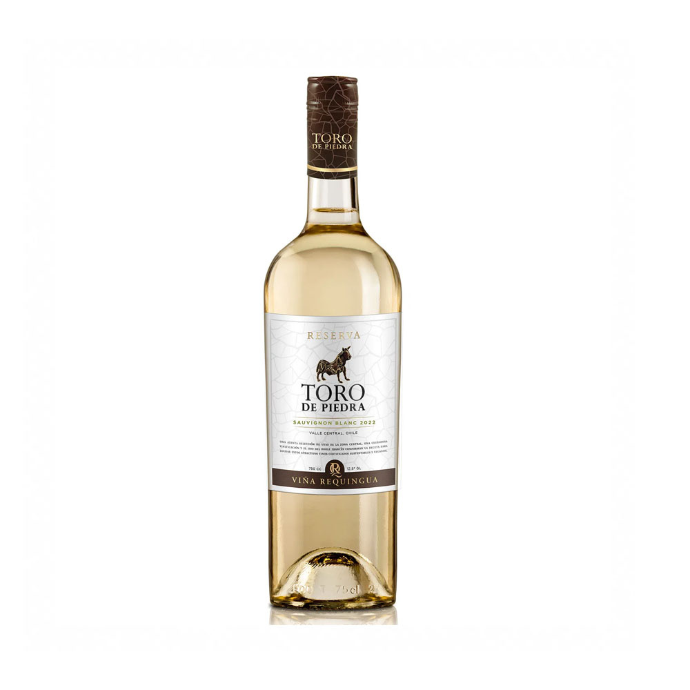 Super El Trebol Vino Toro De Piedra Sauvinong Blanc Reserva Cc