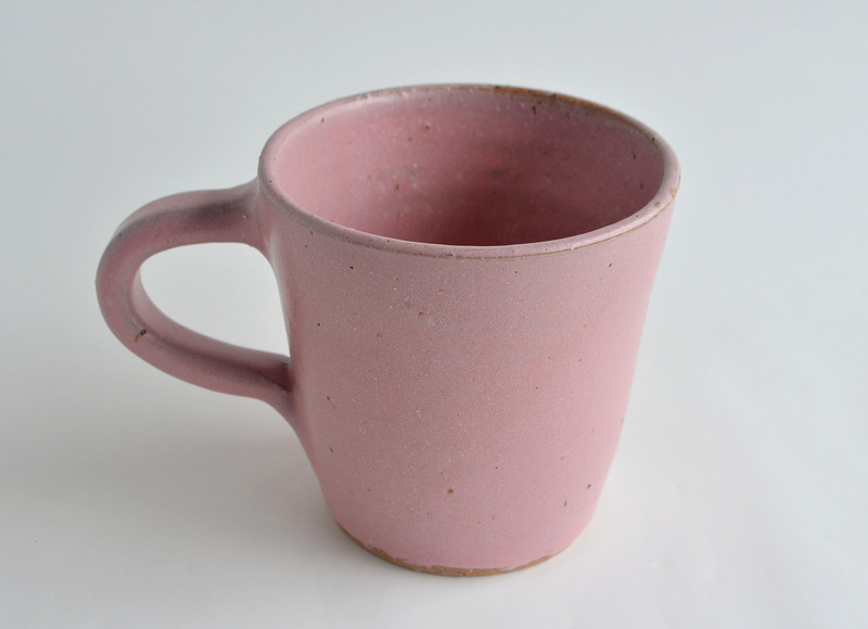 Tazón cónico en cerámica gres - Rosa cuarzo