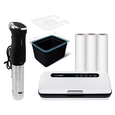 Pack Selladora SV100 + Sous-Vide Pro + Contenedor y  Funda