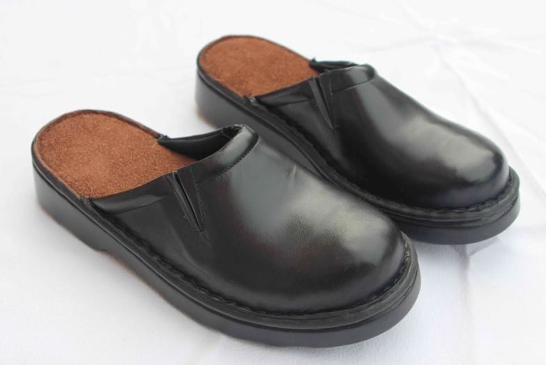 Batz Zoltan Sandalias Zuecos Zapatos de Cuero para Hombre 