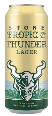 Tropic of Thunder Hoppy Lager. - Beervana