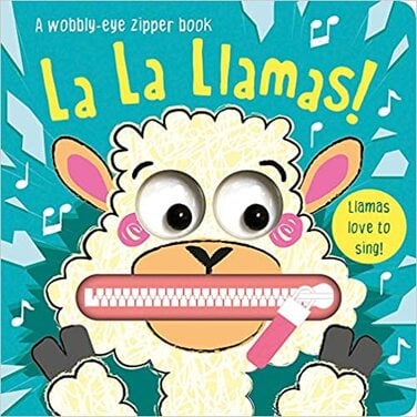 A Wobbly-eye zipper La La Llamas!