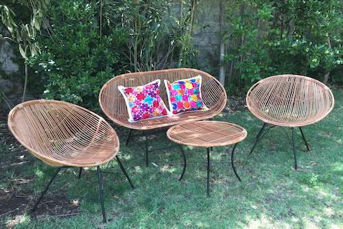 Juego de terraza Chincol palito