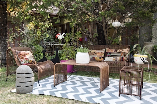 Decoración de espacios exteriores con productos TCH