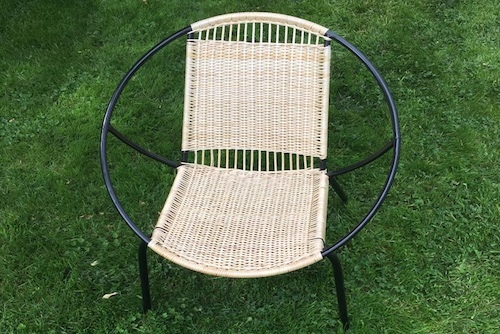 Silla de mimbre Zorzal
