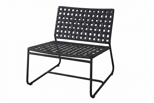 Butaca Square negra de Ecolene