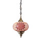 Lámpara turca colgante individual XL - Lamparaturca colgante colores tierra y rojos.jpg