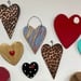 Corazón de cobre para colgar - corazon de cobre hecho a mano para colgar en la pared.JPG