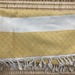 Mantas turcas de algodón gruesas - manta turca gruesa de algodon color amarillo.JPG