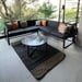 Sofá de terraza de fierro de perfil rectangular - sofa de terraza de fierro de perfil rectangular con cojines6.JPG