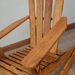 Silla mecedora de madera de pallets reciclados - silla mecedora de madera de pallets reciclados barniz castaño1.JPG