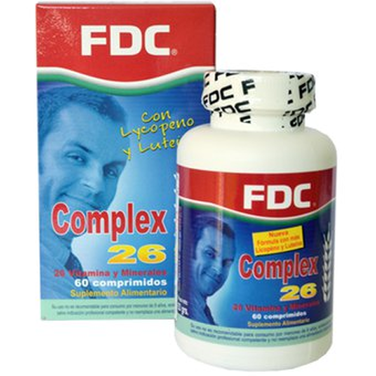 Complex 26 x 60 comprimidos - FDC