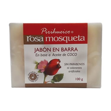 Jabón Rosa Mosqueta Pirihueico 100 g (Vence Febrero 2024)