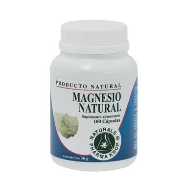 Magnesio Natural 260 mg x 100 Cápsulas