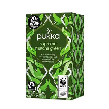 Infusión Supreme Matcha Green 30 g Pukka