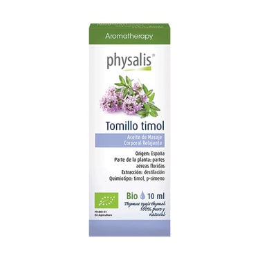 Aceite esencial Tomillo orgánico 10 mL - Physalis®