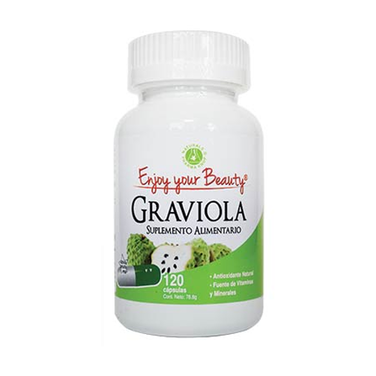 Graviola 260 mg x 120 cápsulas - Enjoy Your Beauty®