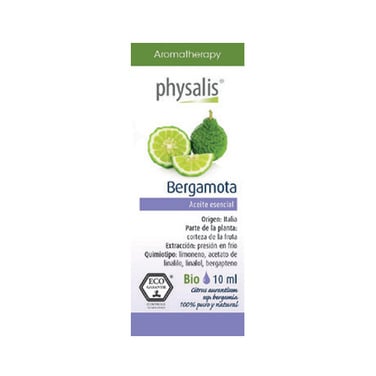 Aceite esencial Bergamota Orgánico 10 mL - Physalis®