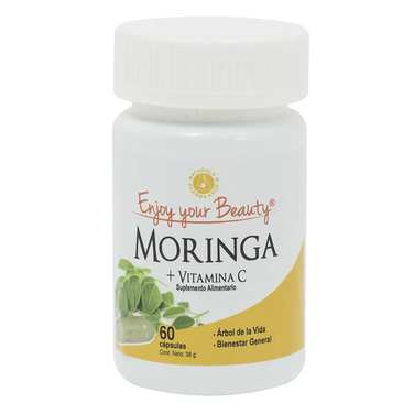 Moringa + Vitamina C x 60 cápsulas - Enjoy Your Beauty®
