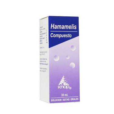 Hamamelis Compuesta Gotas 30 mL