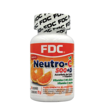 Neutro C 500mg + Vitamina D3 x90 comprimidos - FDC