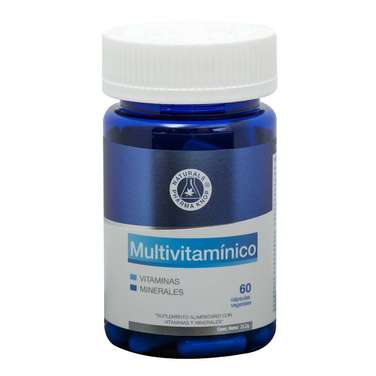 Multivitamínico 358 mg x 60 cápsulas vegetales - Natblue®