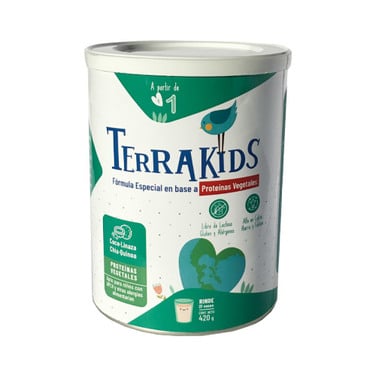 Bebida vegetal en polvo kids 420 g, Terrakids