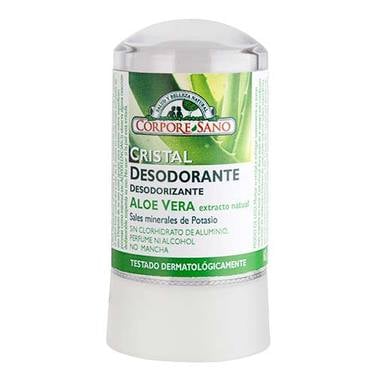 Desodorante barra crystal aloe vera 60 g, corpore sano