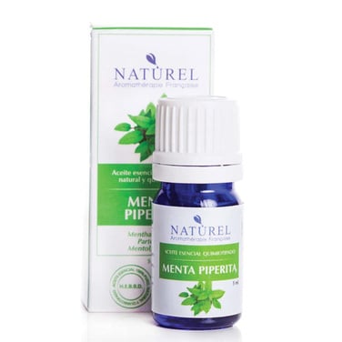 Aromaterapia Aceite esencial Menta Piperita Naturel 5 mL