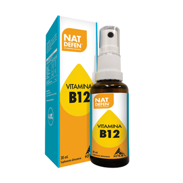Vitamina B12 (12ug) 30 mL - NATDEFEN Knop Laboratorios®