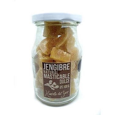 Jengibre natural masticable 100 g, Huerto del sur
