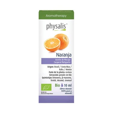 Aceite esencial Naranja orgánico 10 mL - Physalis®