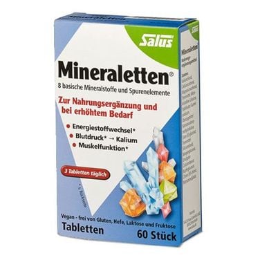 Salus Mineraletten 60 Tabletas - Salus