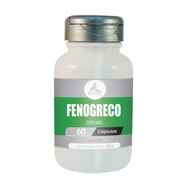 Fenogreco 550 mg x 60 cápsulas – Knop Laboratorios®