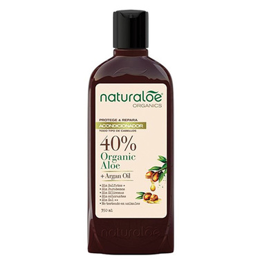 Acondicionador aloe vera 60% + argan 350 ml, Naturaloe