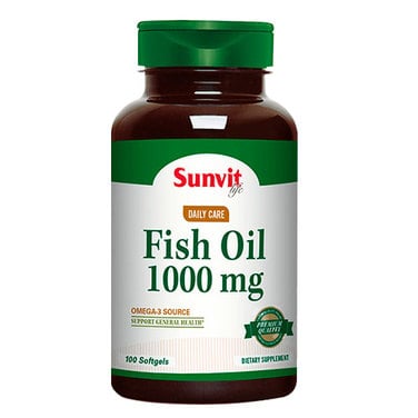 Fish Oil 1000 Mg x 100 Softgel - Sunvit life