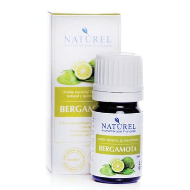 Aromaterapia Aceite esencial Bergamota Naturel 5 mL