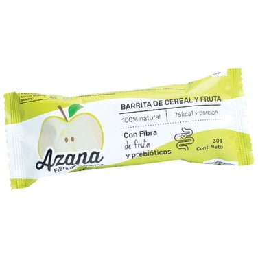 Barra Cereal y Fruta Azana 30 G, Cascara