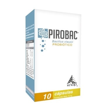 Pirobac 10 cápsulas, Knop Laboratorios®