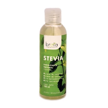 Endulzante Stevia natural liquida 100 ml Brota