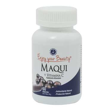 Maqui + Vitamina C 400 mg x 60 cápsulas - Enjoy Your Beauty®