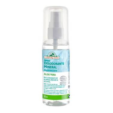 Desodorante spray mineral aloe vera 80 ml - Corpore sano