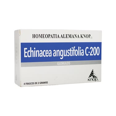 Echinacea Angustifolia C-200 Globulos X 4 Tubos