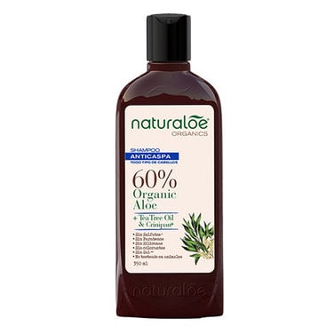 Shampoo anticaspa 350 ml, naturaloe (Vence Noviembre 2023)