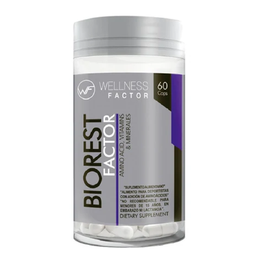 Biorest factor x 60 cápsulas - Wellness factor