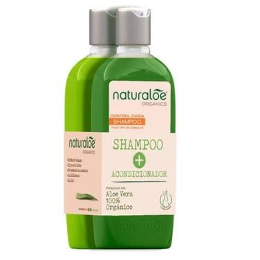 Pack Naturaloe control caida shampoo + acondicionador 350 ml