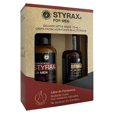 Pack After Shave Styrax 135 mL + Crema Styrax 65mL