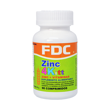 Zinc 4 kitt x 90 comprimidos - FDC