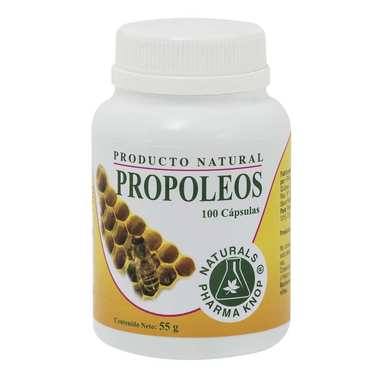 Propóleos 120 mg x 100 cápsulas - Pharma Knop®